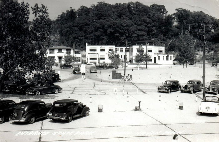Grand Haven State Park - Old Postcard (newer photo)